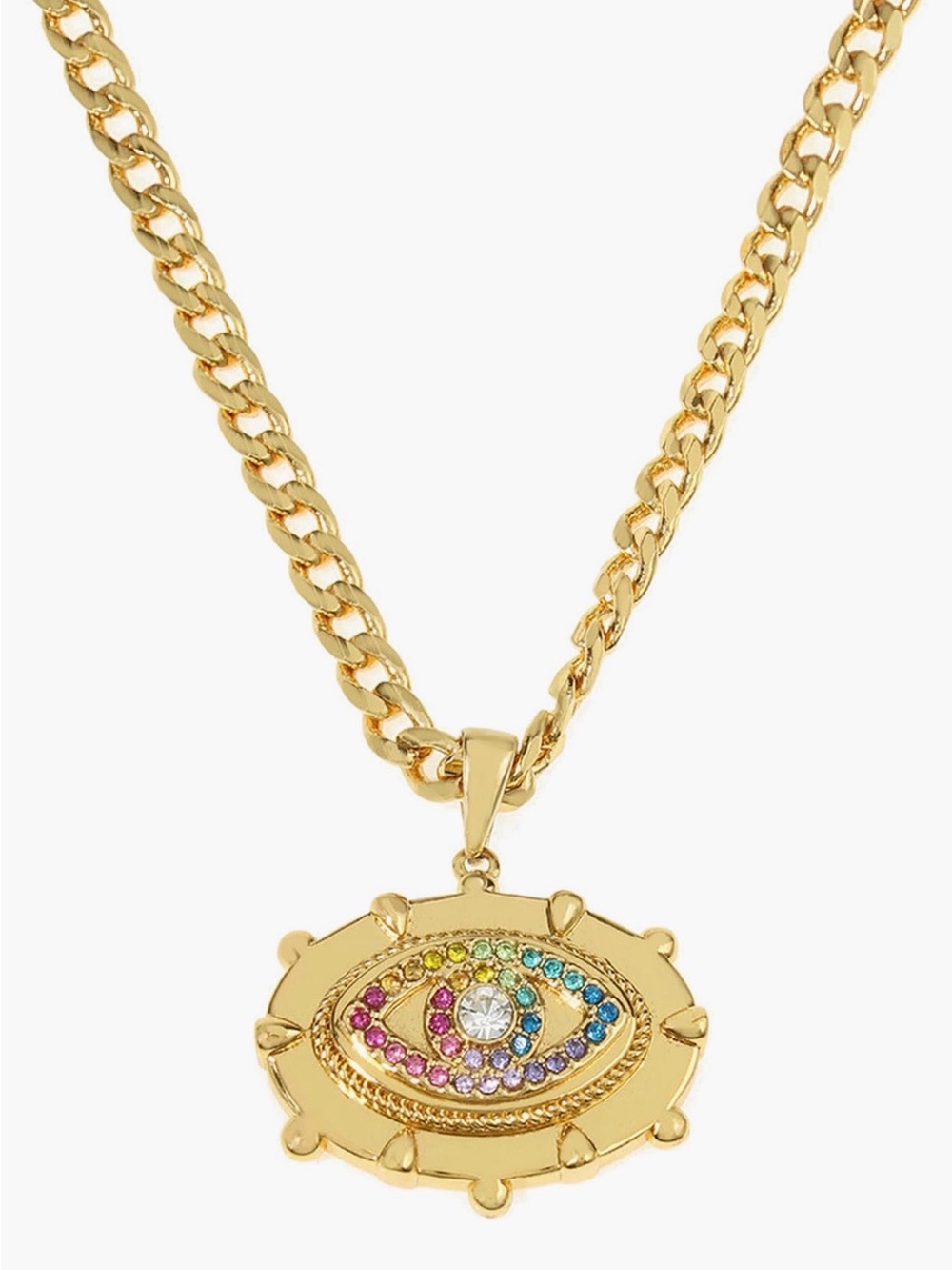 Kurt Geiger Evil Eye Pendant Necklace
